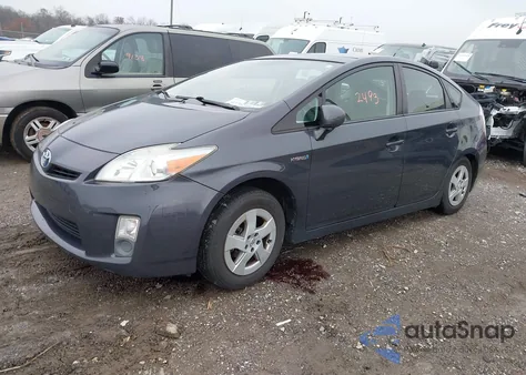 2010 Toyota Prius Iv из США, поврежденный, VIN JTDKN3DU0A0011364